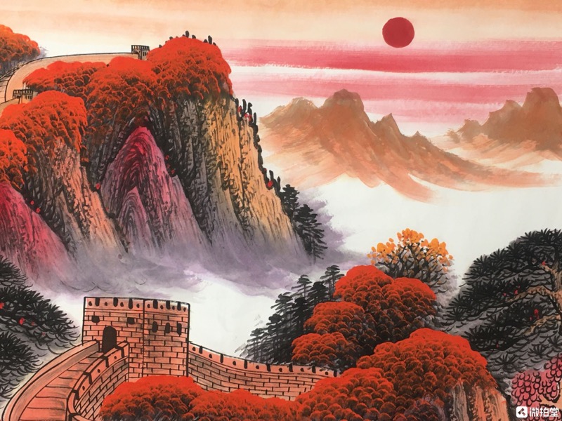 实力派山水画家——王宁精品长城 - 江苏之声