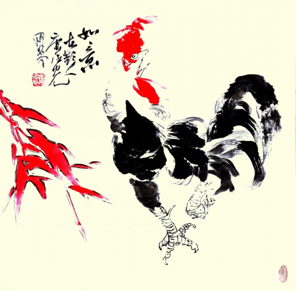 《如意》唐德光先生现为中国美術家協會会员,中国道教书画院艺术委 员